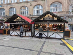 Bad Gandersheim: Stadtmarketing sorgt beim Weihnachtsmarkt für ein neues Outfit der Stände
