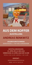 Andreas Renkwitz präsentiert sich in Ausstellung