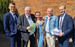 Platz 6 auf der Liste der Bundeskonventdelegierten für Kreisvorsitzenden Maik Schmitz