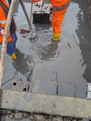 Was machen die da? – Teil 20: Die Fontäne auf dem Teich vor der Kurhausruine