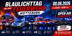 Wetteborn: Feuerwehr und andere laden zum 1. Blaulichttag ein