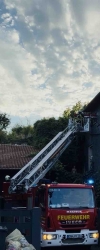 Northeimer Straße für Einsatz von Feuerwehr und Rettungs- Kräfte kurzzeitig gesperrt!