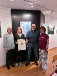 Kunsthaus Einbeck aktuell: Publikumspreis für Corinna Weiner! Herzlichen Glückwunsch!