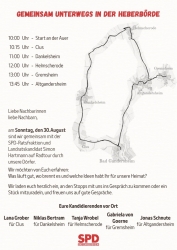 Bad Gandersheim bewegt sich! SPD setzt Dörfertour durch die Heberbörde fort