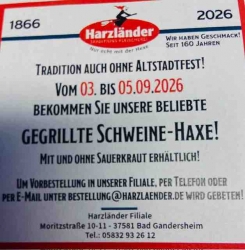 Tradition auch ohne Altstadtfest in Bad Gandersheim: Die Harzländer