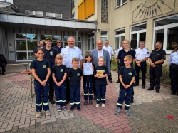 Bodenfelde siegt bei Kreiskinderfeuerwehr- Spielewettbewerb in Uslar