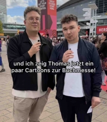 236.000 Besucher der Frankfurter Buchmesse kommen aus 137 Ländern - Maxim Seehagen war auch dort!
