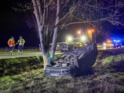 Drohneneinsatz nach Verkehrsunfall
