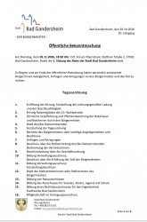 Gandersheimer Stadtrat geht gleich in 1.Sitzung massiv in die Vollen! Mit 41 Tagesordnungspunkten!